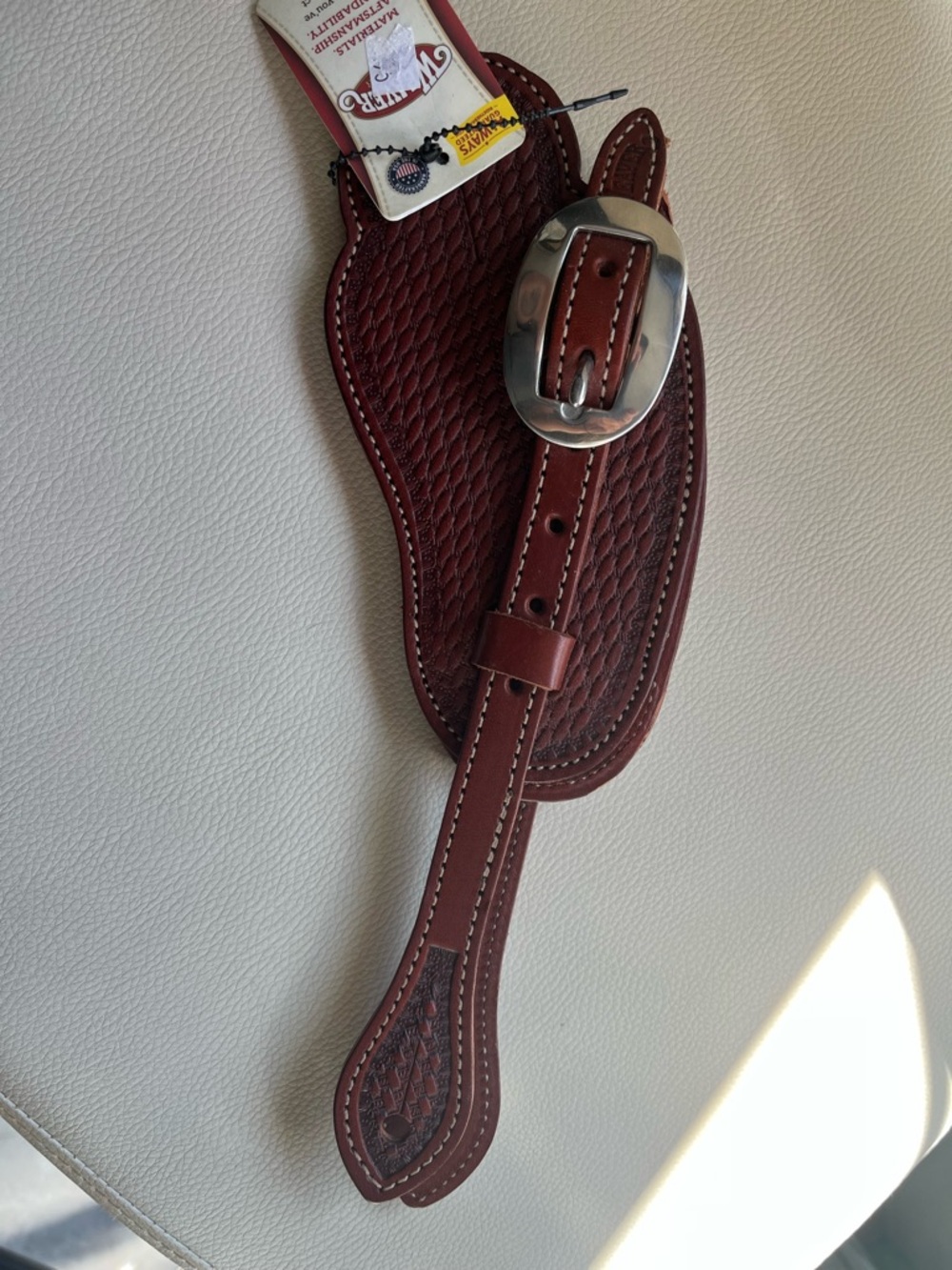 Leather Spur Straps